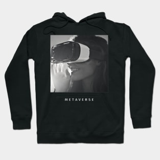 metaverse tshirt, mugs, stickers,wall art, mask,cases Hoodie